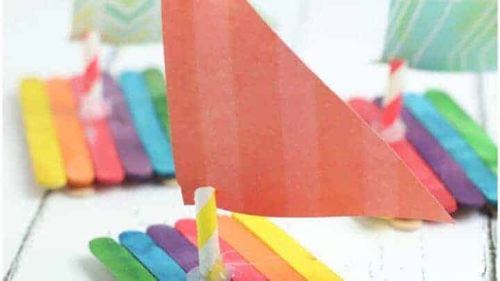 diy sail boat craft