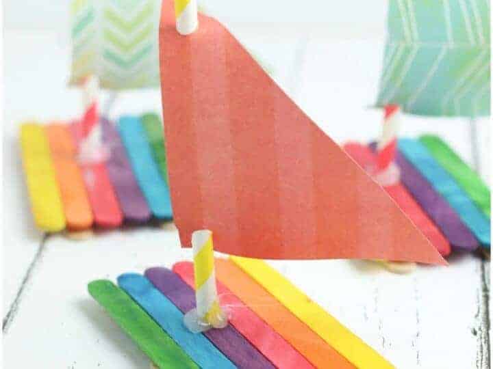 Preschool Boat Craft Using Popsicle Sticks · The Inspiration Edit