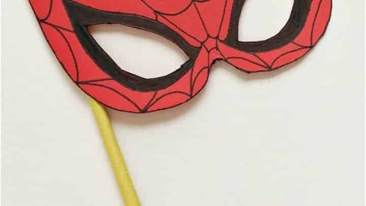 volatilitet tank Pelmel Spiderman Mask With Free Template · The Inspiration Edit