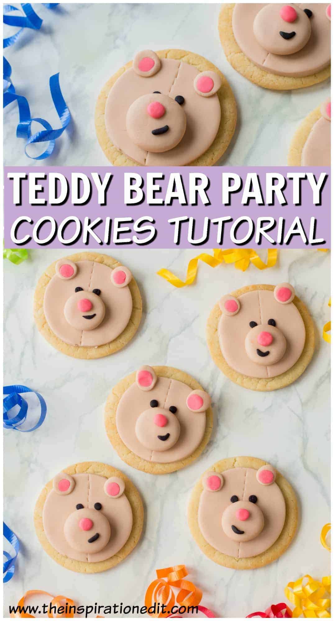 teddy bear cookies
