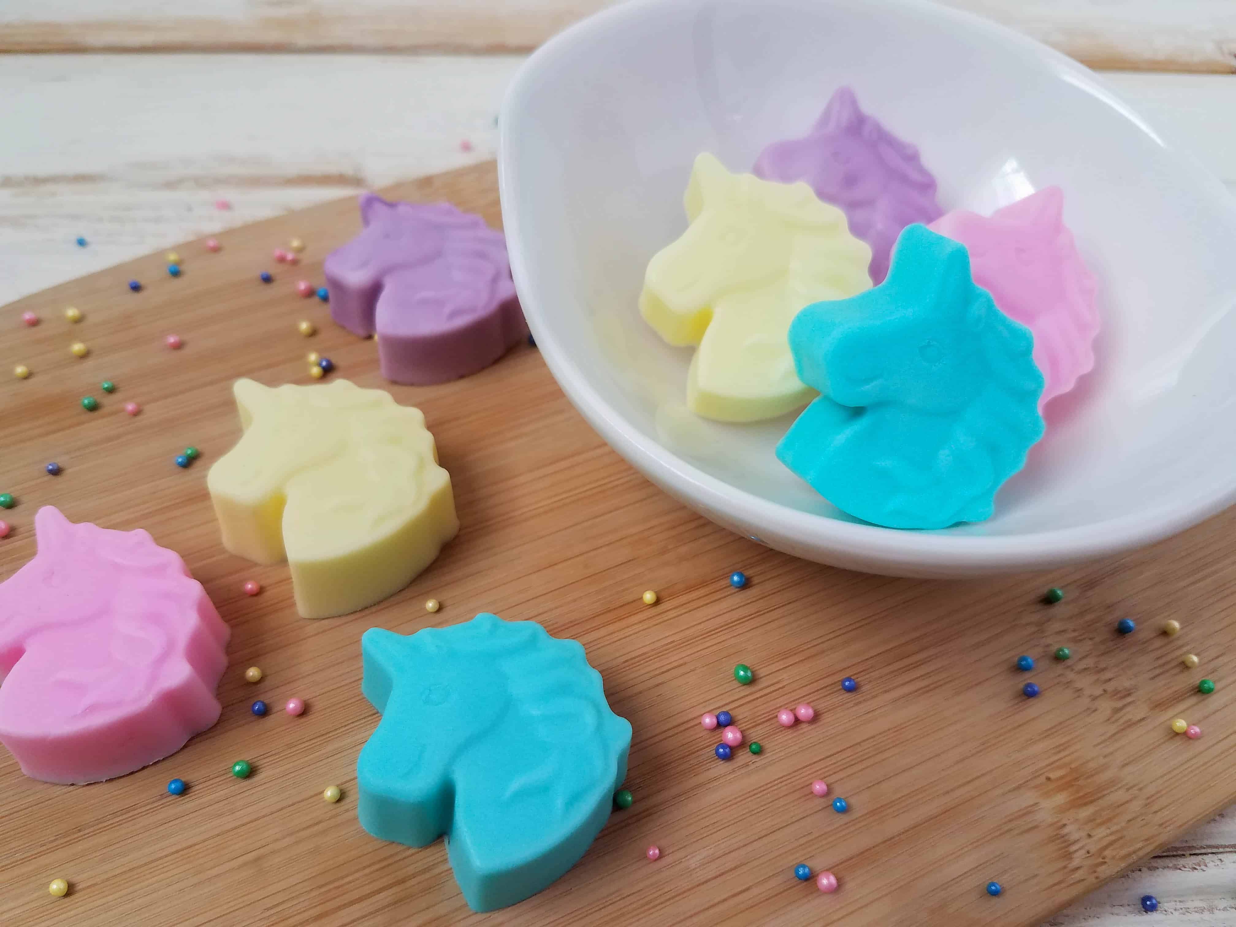 Super Cute Unicorn Homemade Soap Recipe · The Inspiration Edit