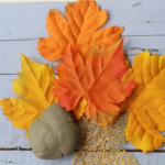 Playdough And Craft For Fall Season.