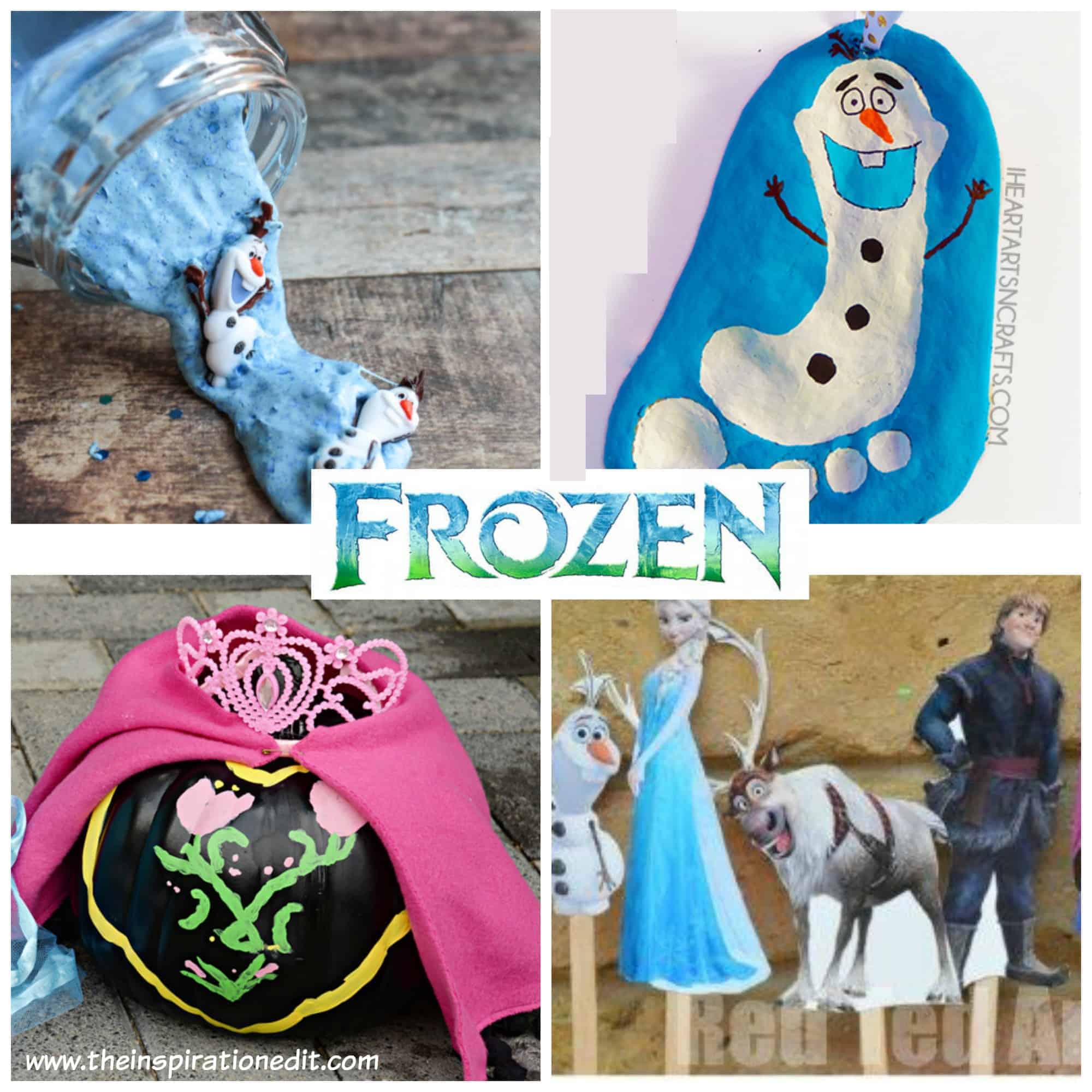 Frozen Crafts for Kids to Make.