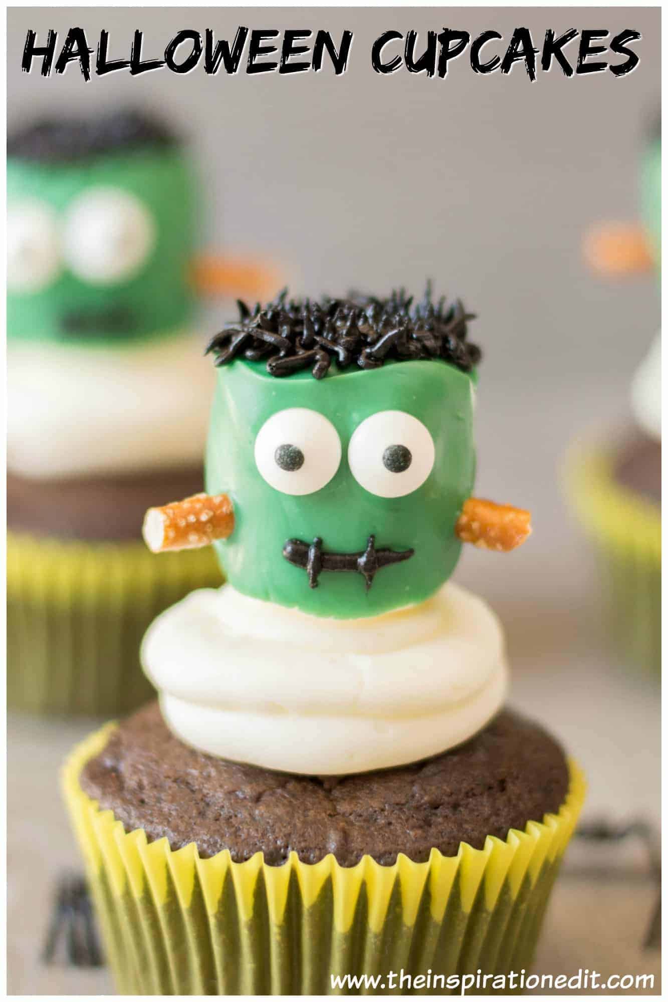 Frankenstein Cupcakes