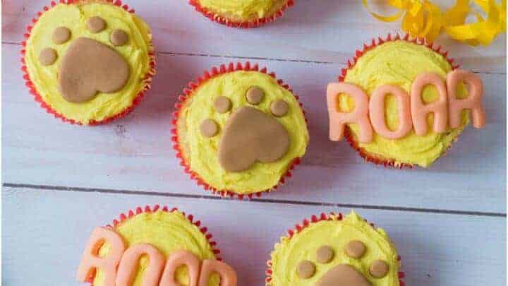lion king cupcakes
