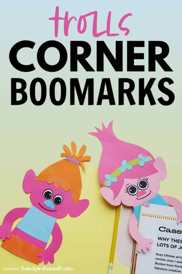 trolls corner bookmarks