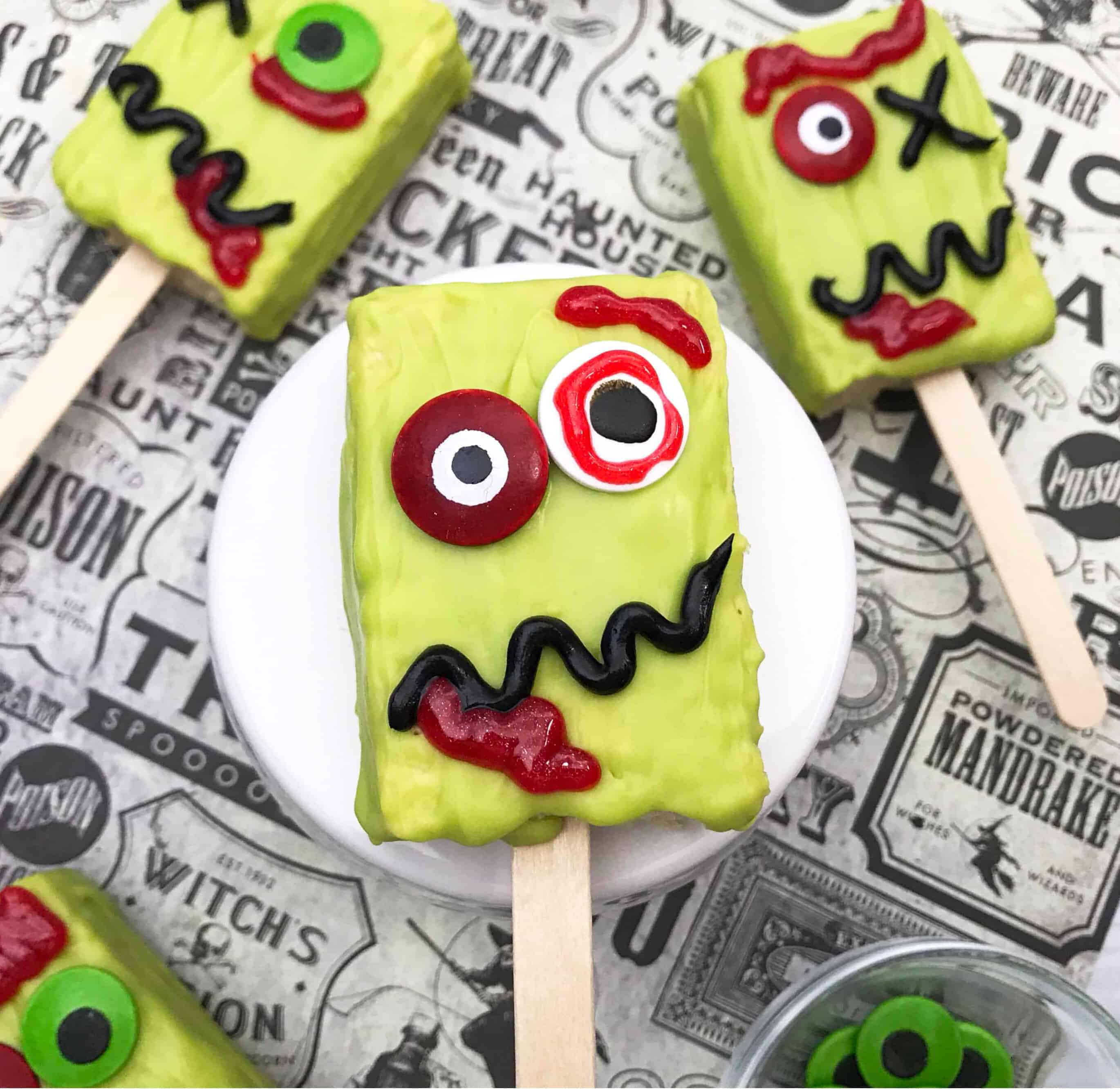 zombie halloween treats