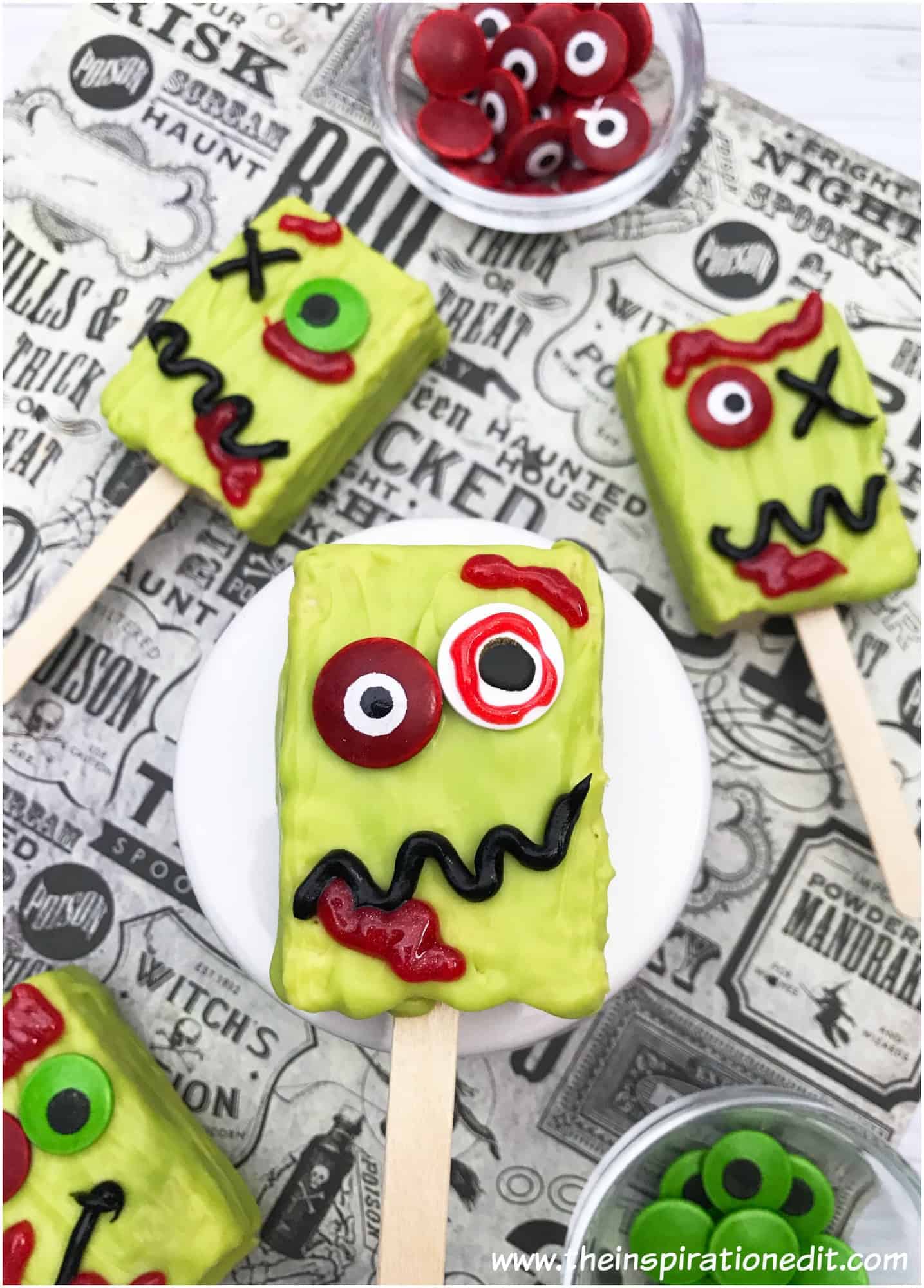halloween zombie treats
