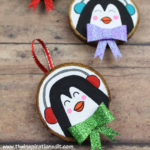 DIY Penguin Decoration Craft.