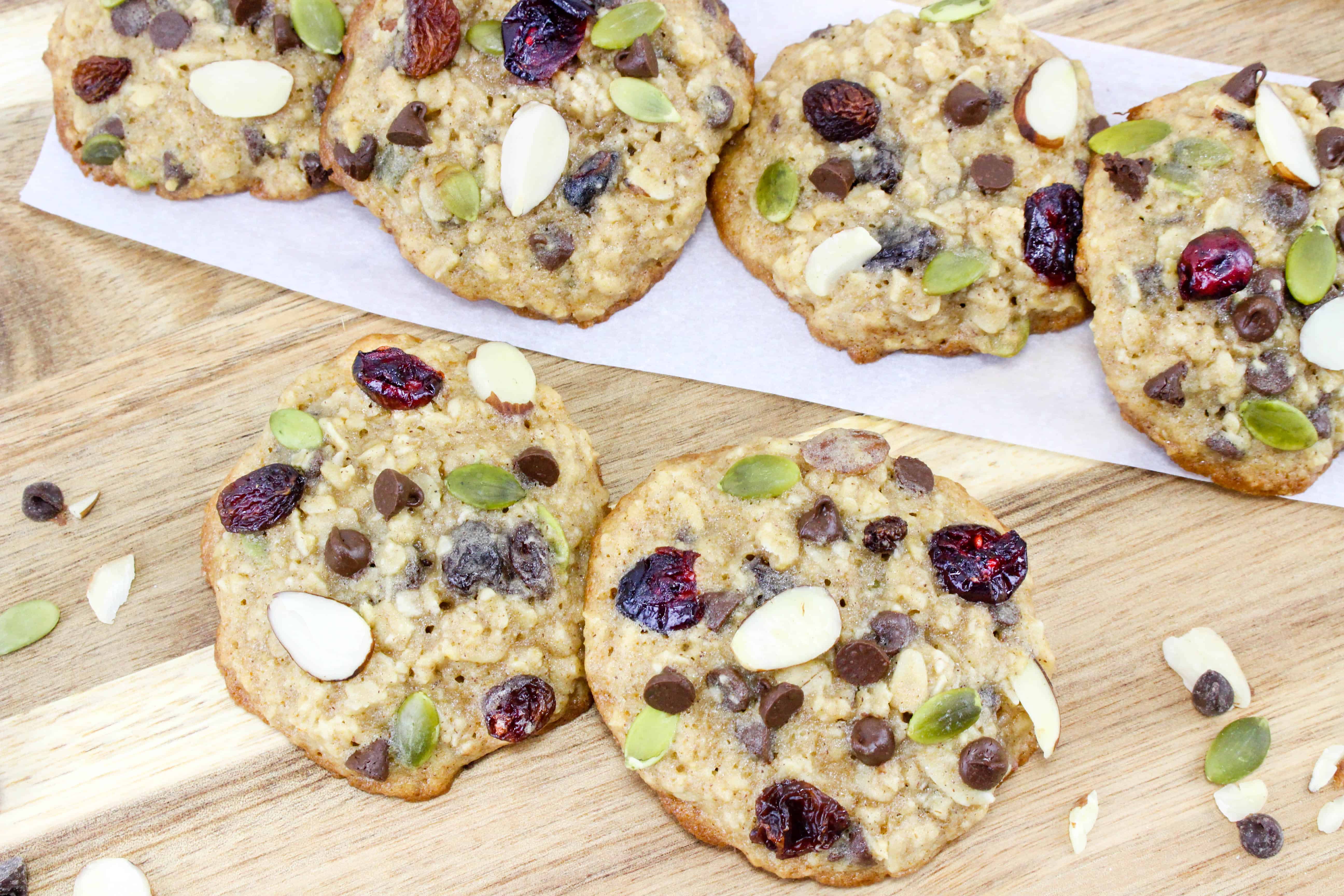 Trail Mix Cookies.