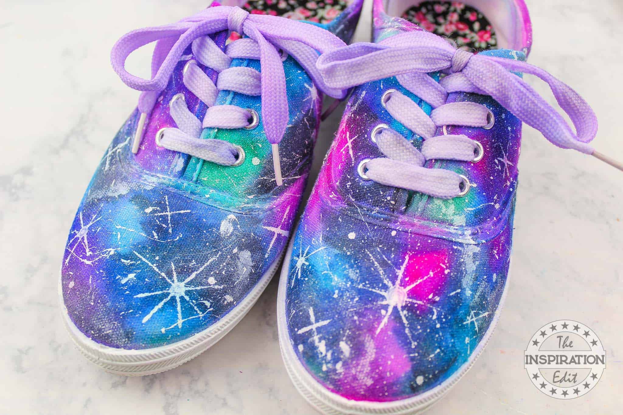 Galaxy Tie Dye Shoes