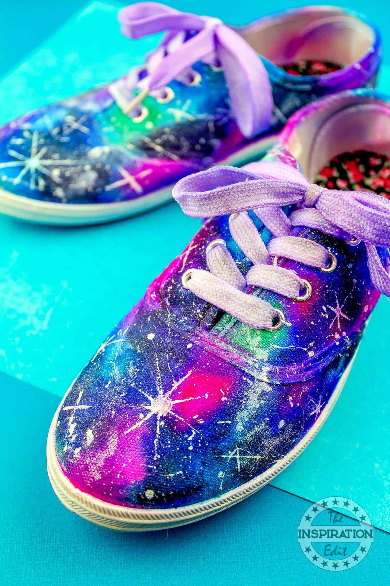 Galaxy Tie Dye Shoes