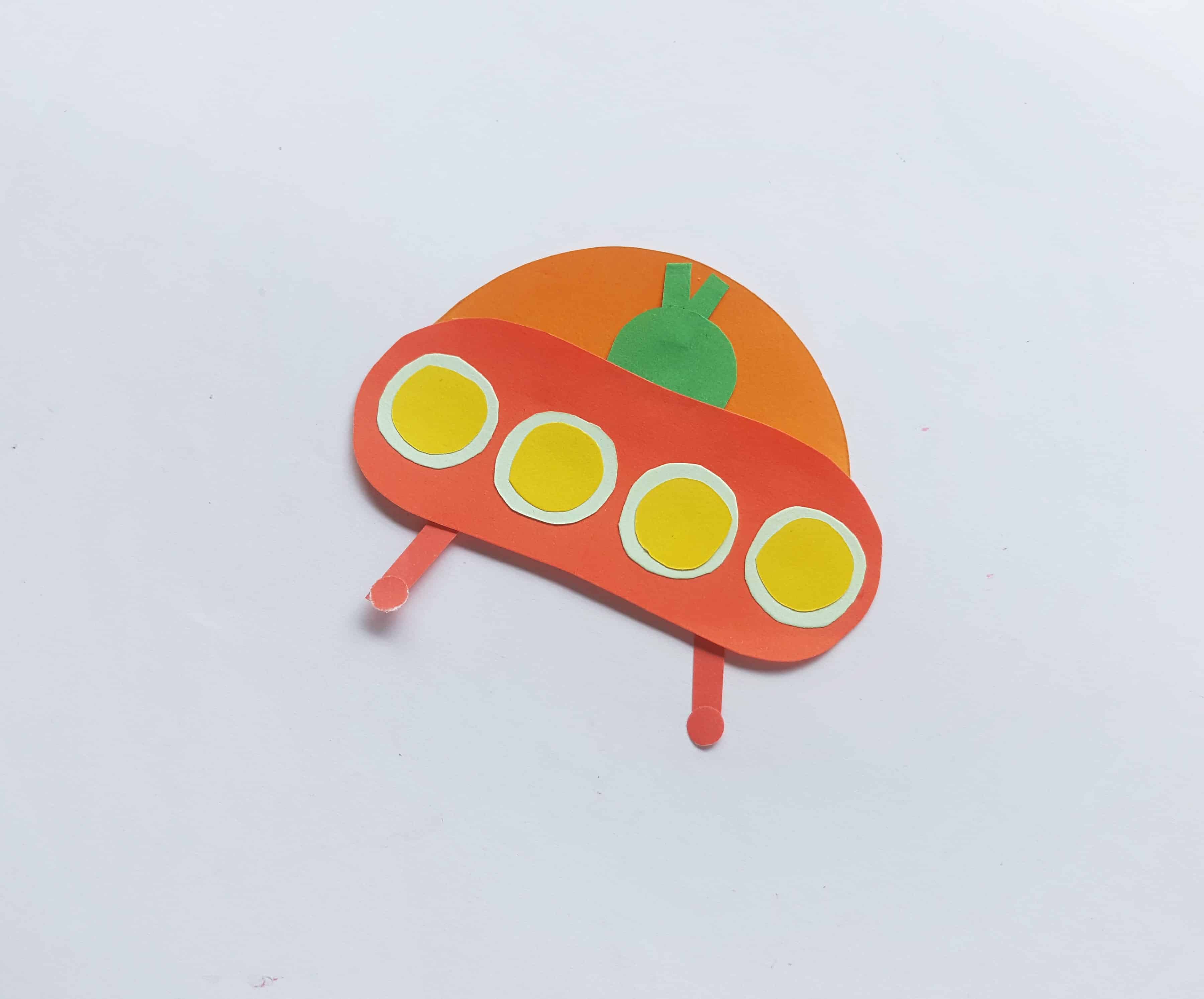 Alien Craft for Preschool Kids.