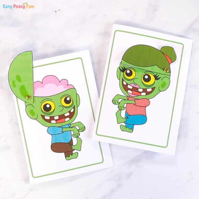 zombie craft for kids