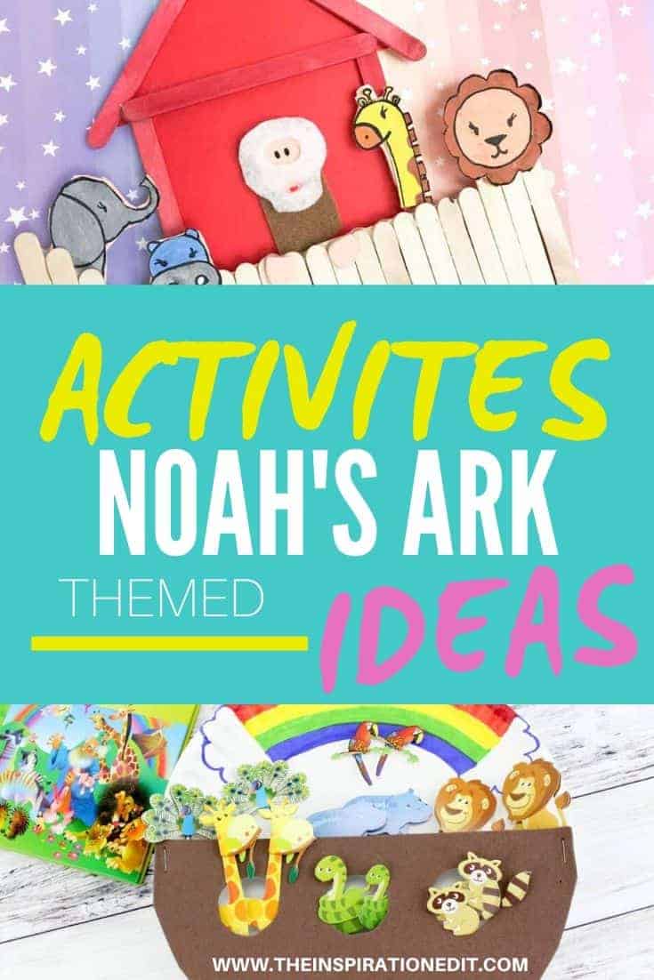 Noah's ark craft ideas and kids activities