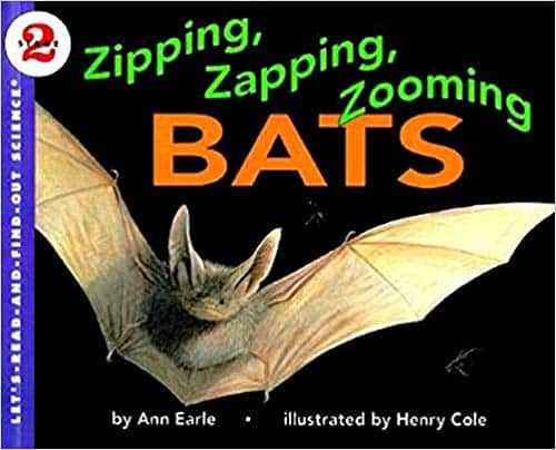 zipping zapping zooming bats. kids book about bats