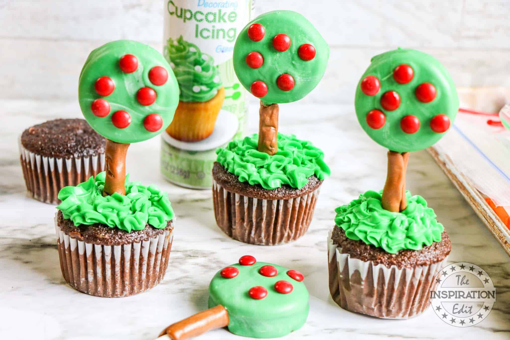 Apple Tree Cupcakes