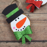 DIY Snowman Ornament.