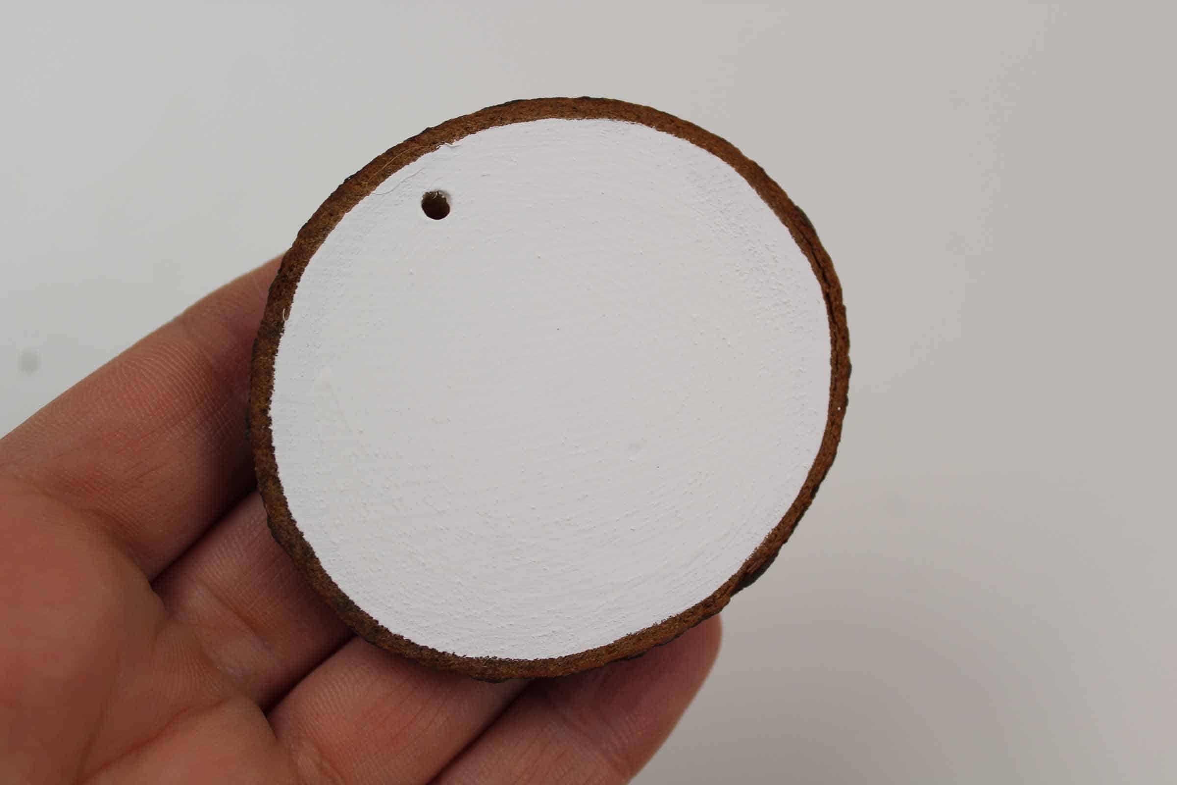 Wooden Snowman.