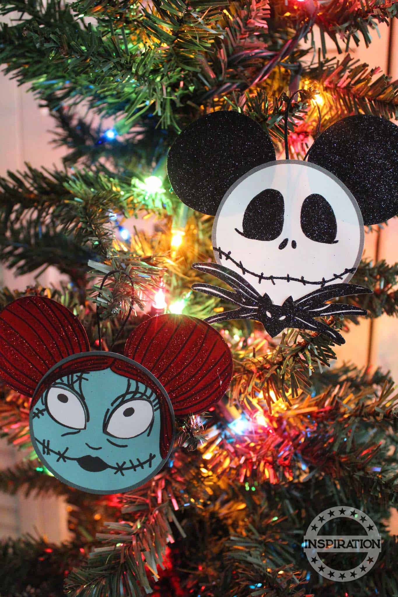 The Nightmare Before Christmas Craft Idea - Sally Christmas Decoration.