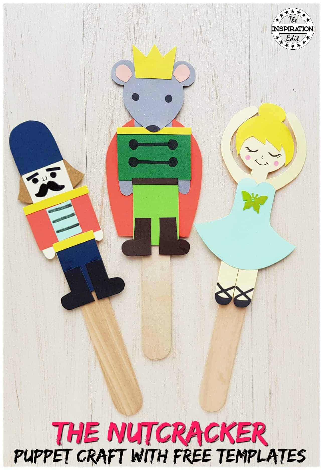 Nutcracker Ballet Story Craft For Kids · The Inspiration Edit