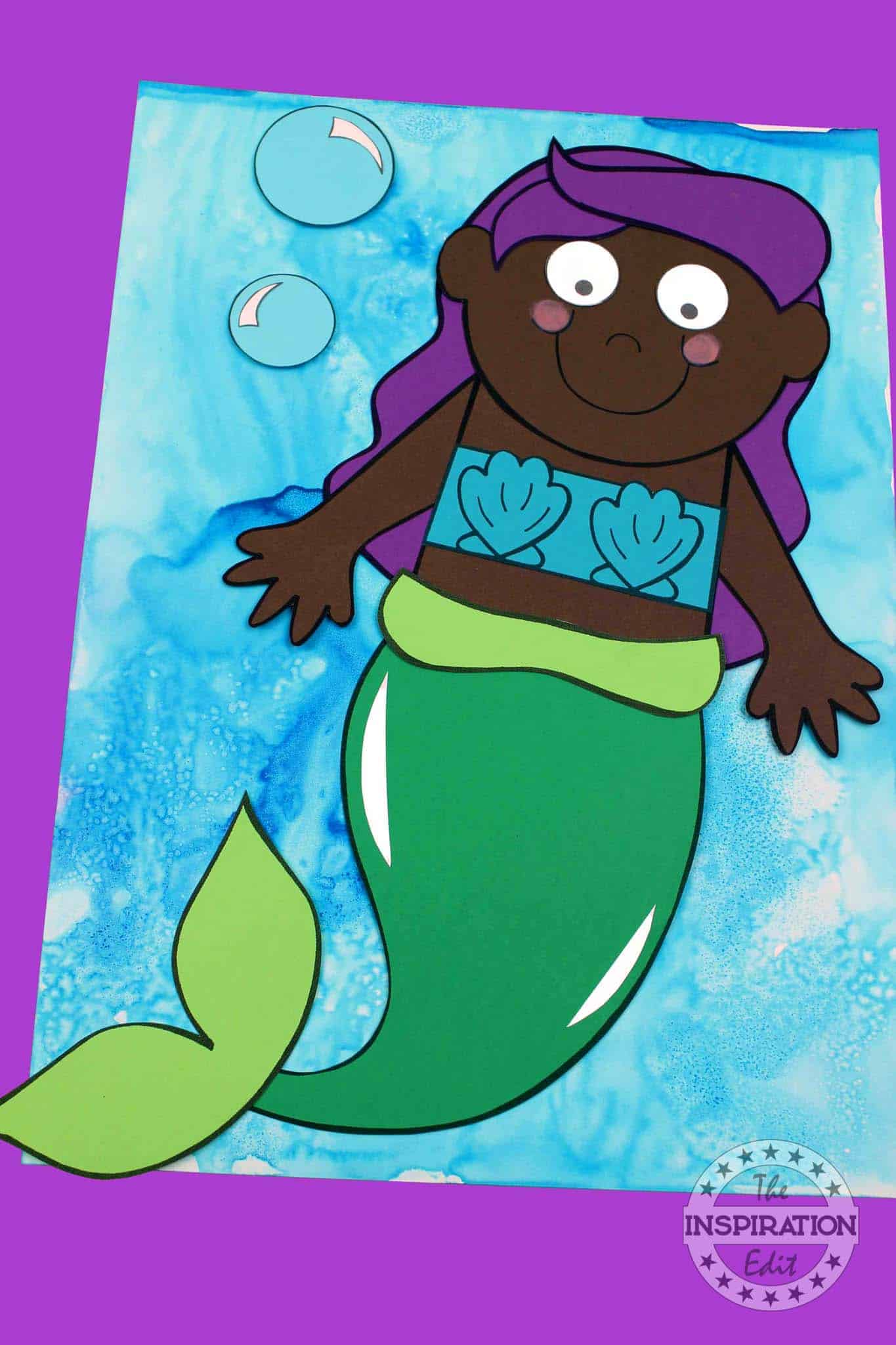 Mermaid Printable Craft