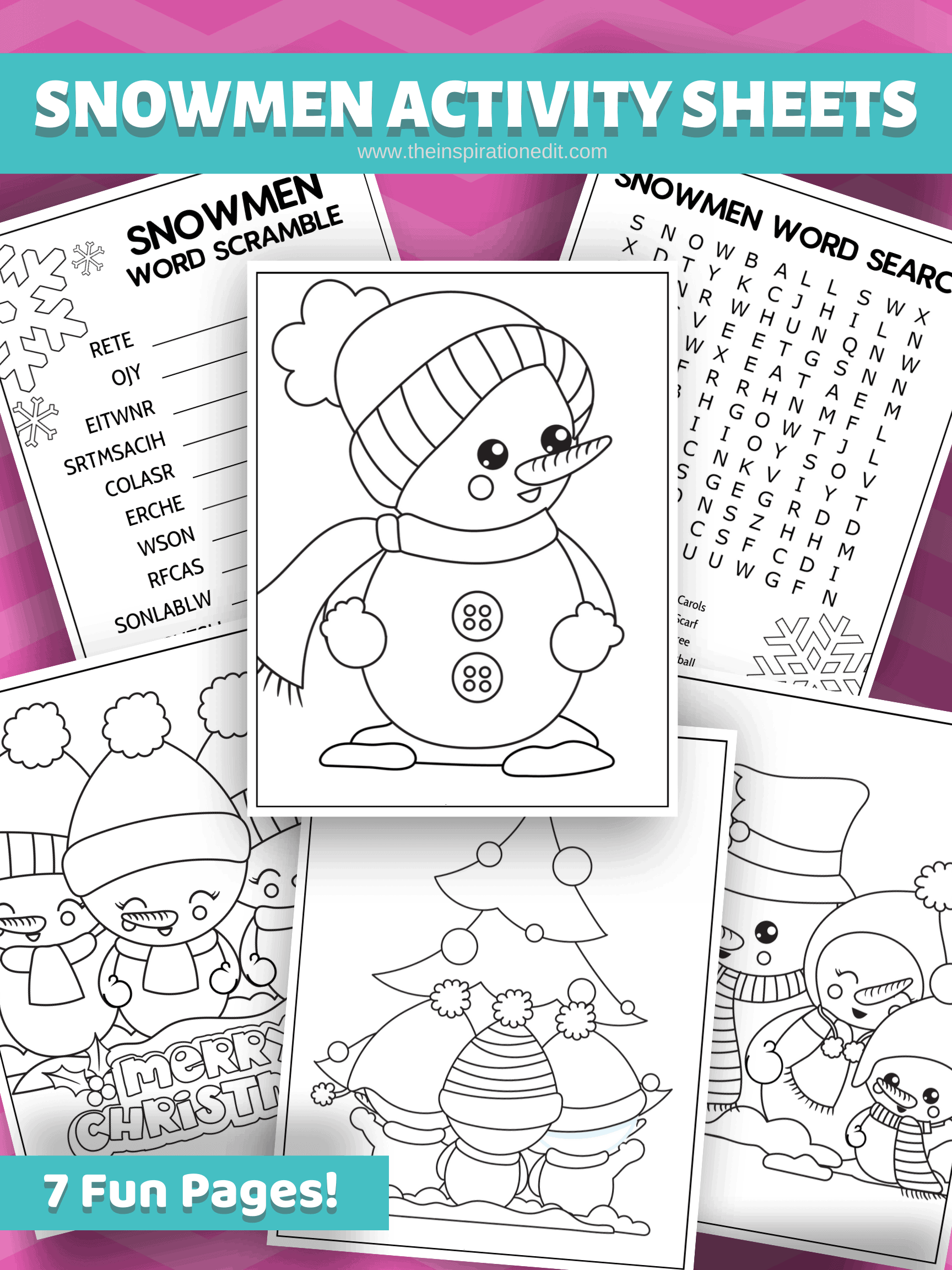 Snowmen_Playing_www.theinspirationedit.com