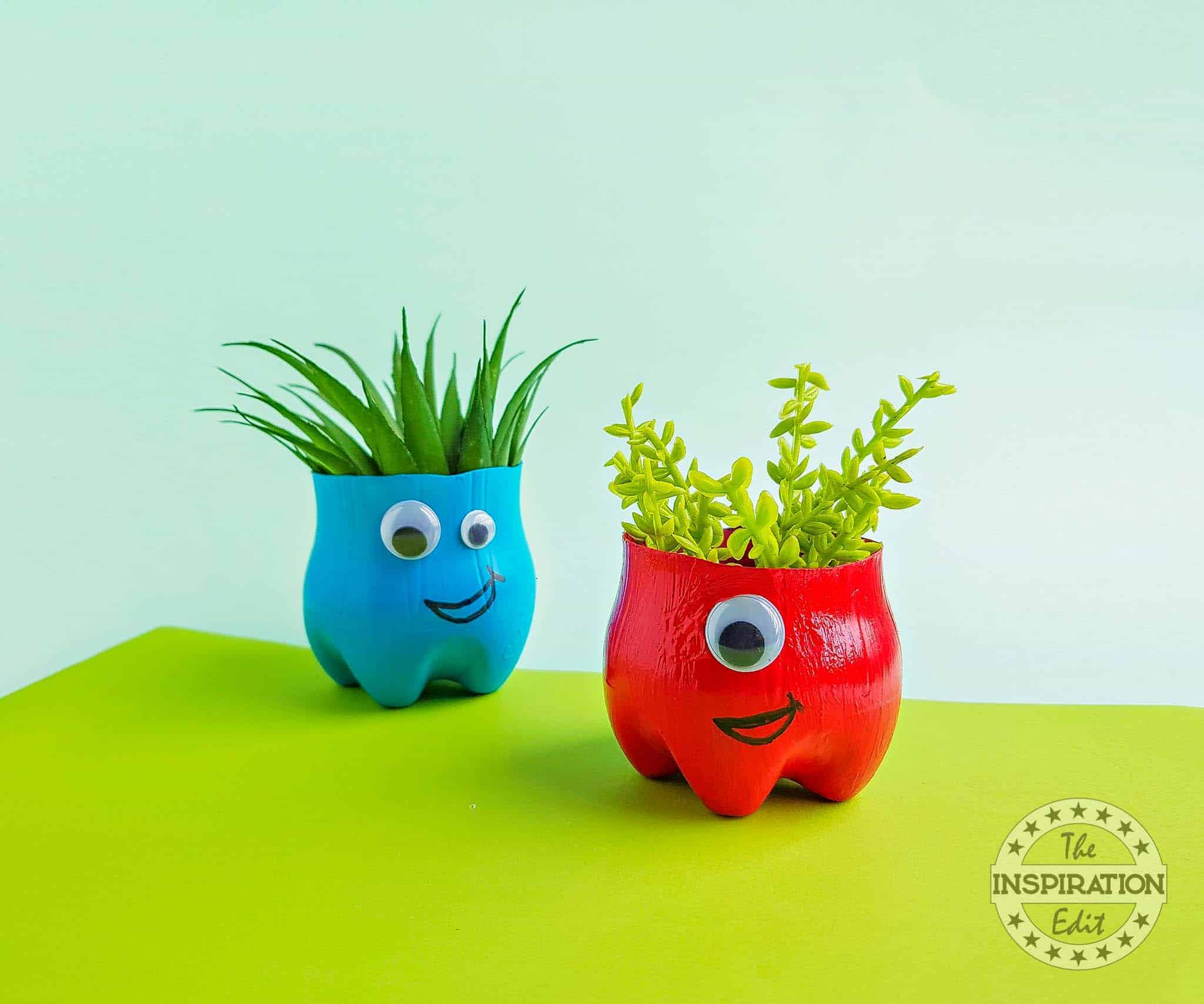 DIY Monster Planters: A Recycled Masterpiece · The Inspiration Edit