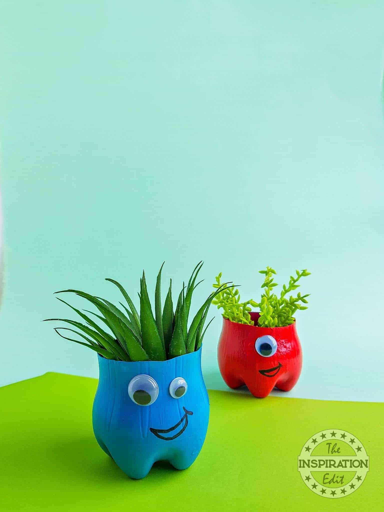 DIY Monster Planters