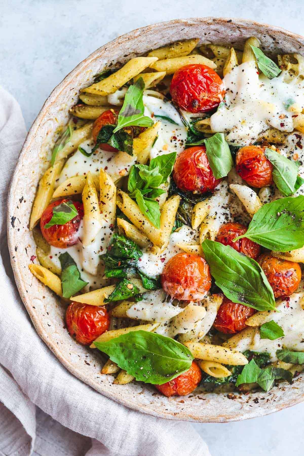 Caprese-pasta