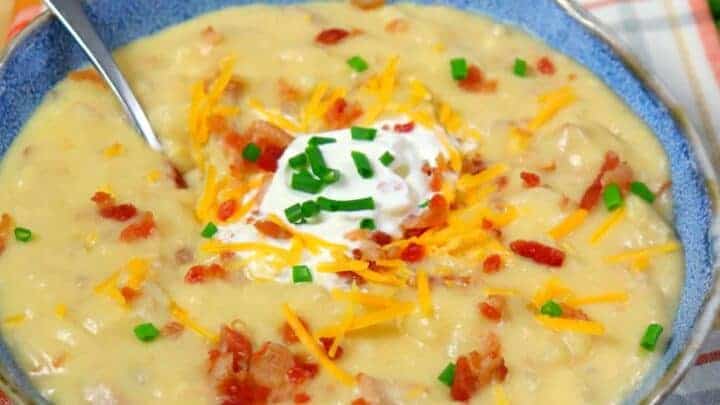 Instant Pot Potato Soup Recipe · The Inspiration Edit
