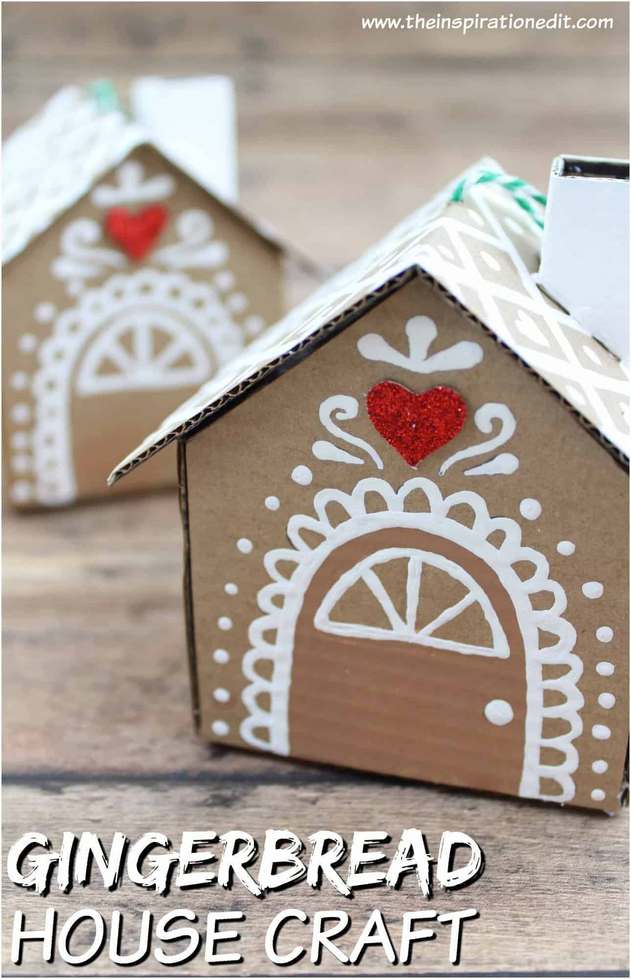 Gingerbread House Craft.