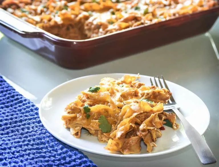 Skinny-Turkey-Enchilada-Casserole