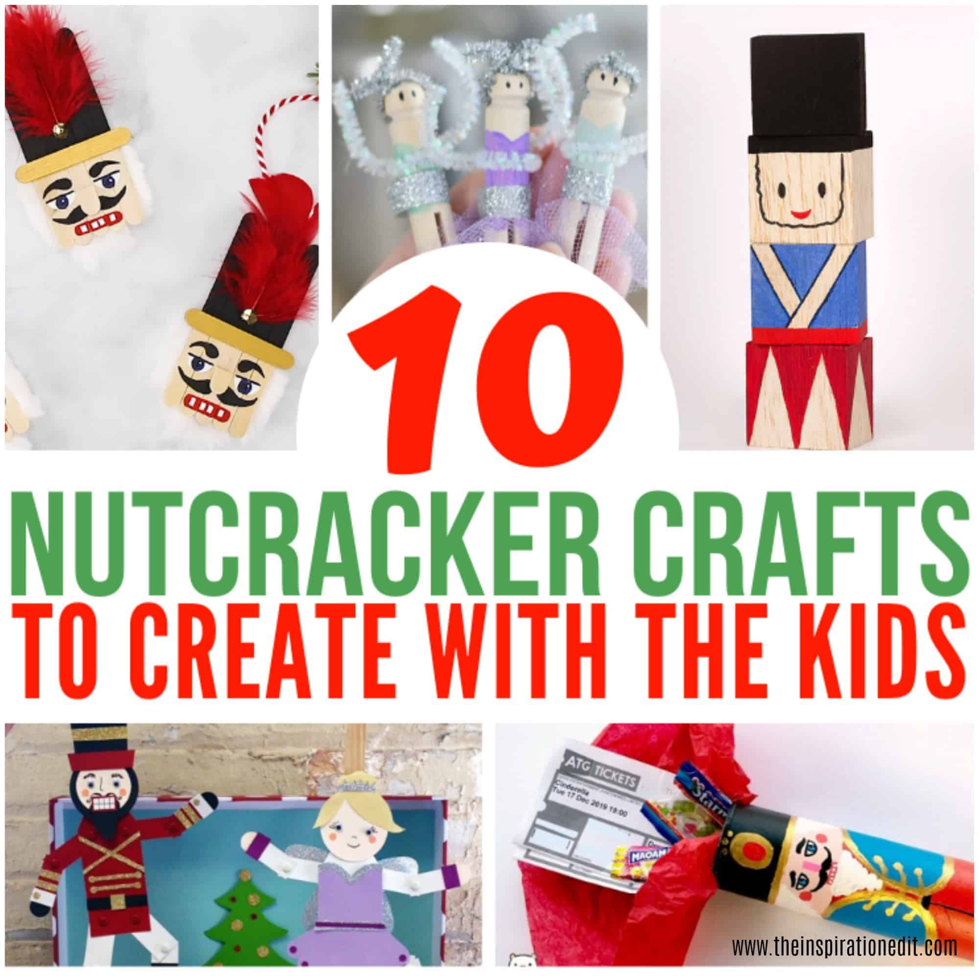 Nutcracker Activity Sheets And Crafts For Kids · The Inspiration Edit