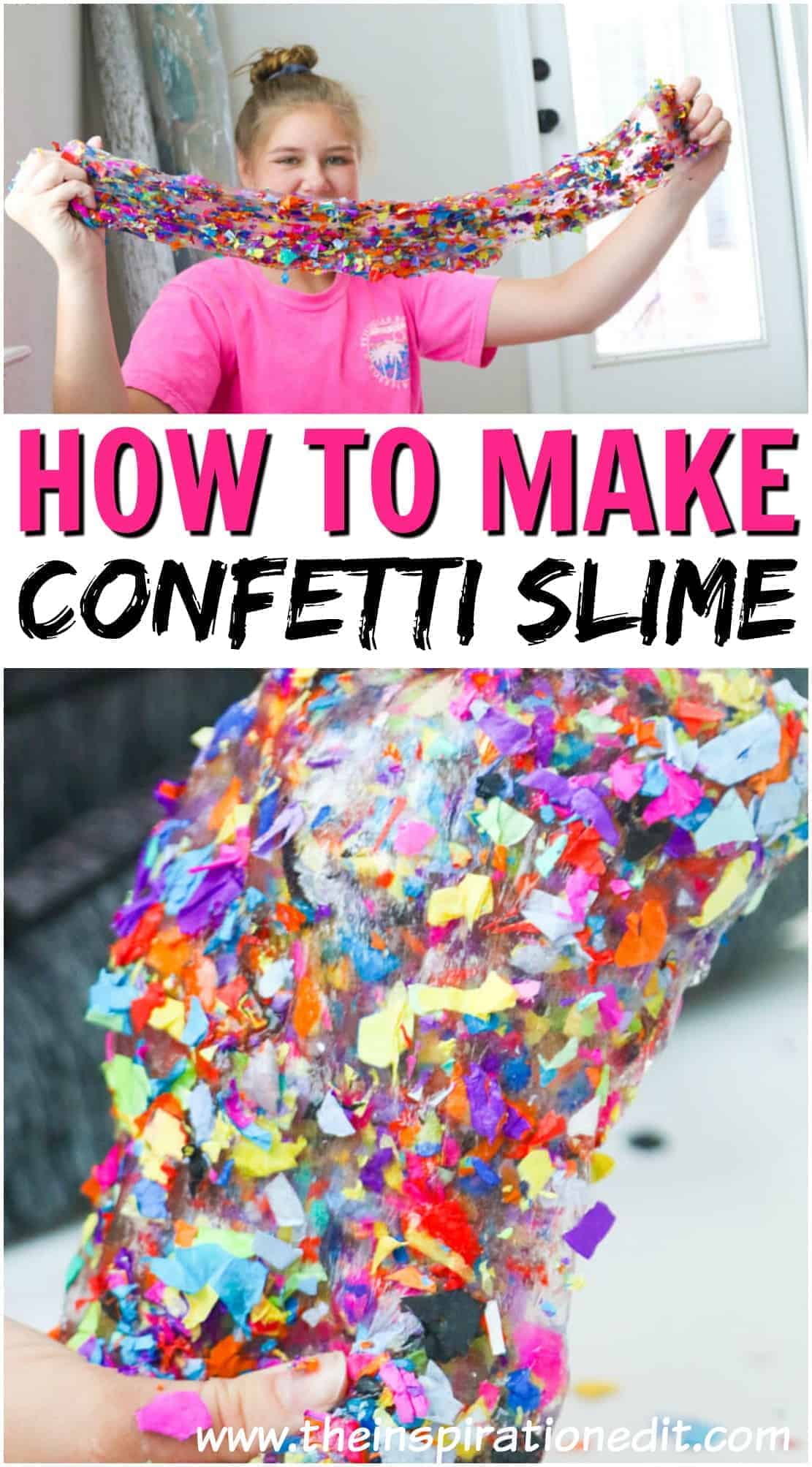 Confetti Slime Recipe