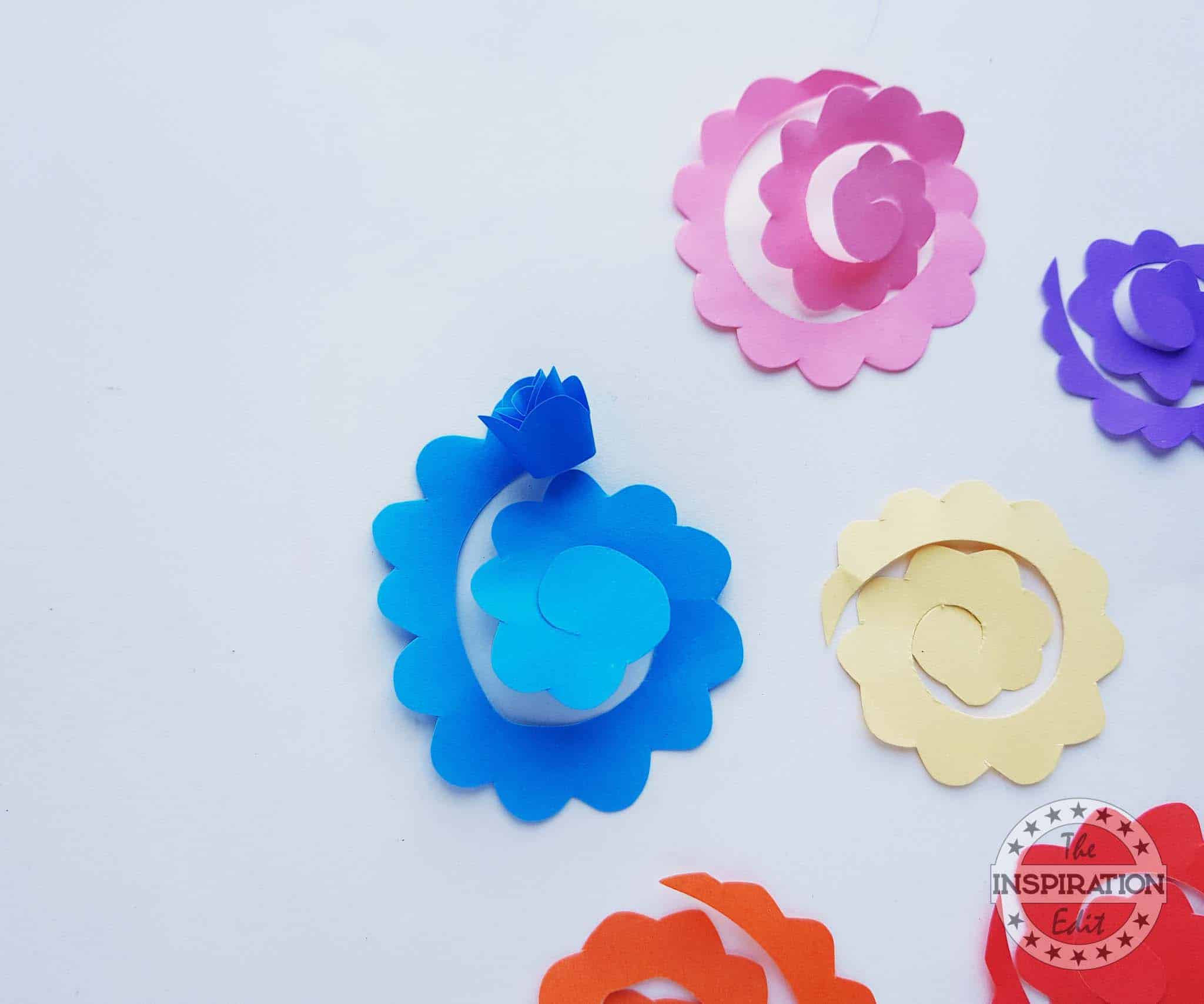 New Years Paper Wreath.