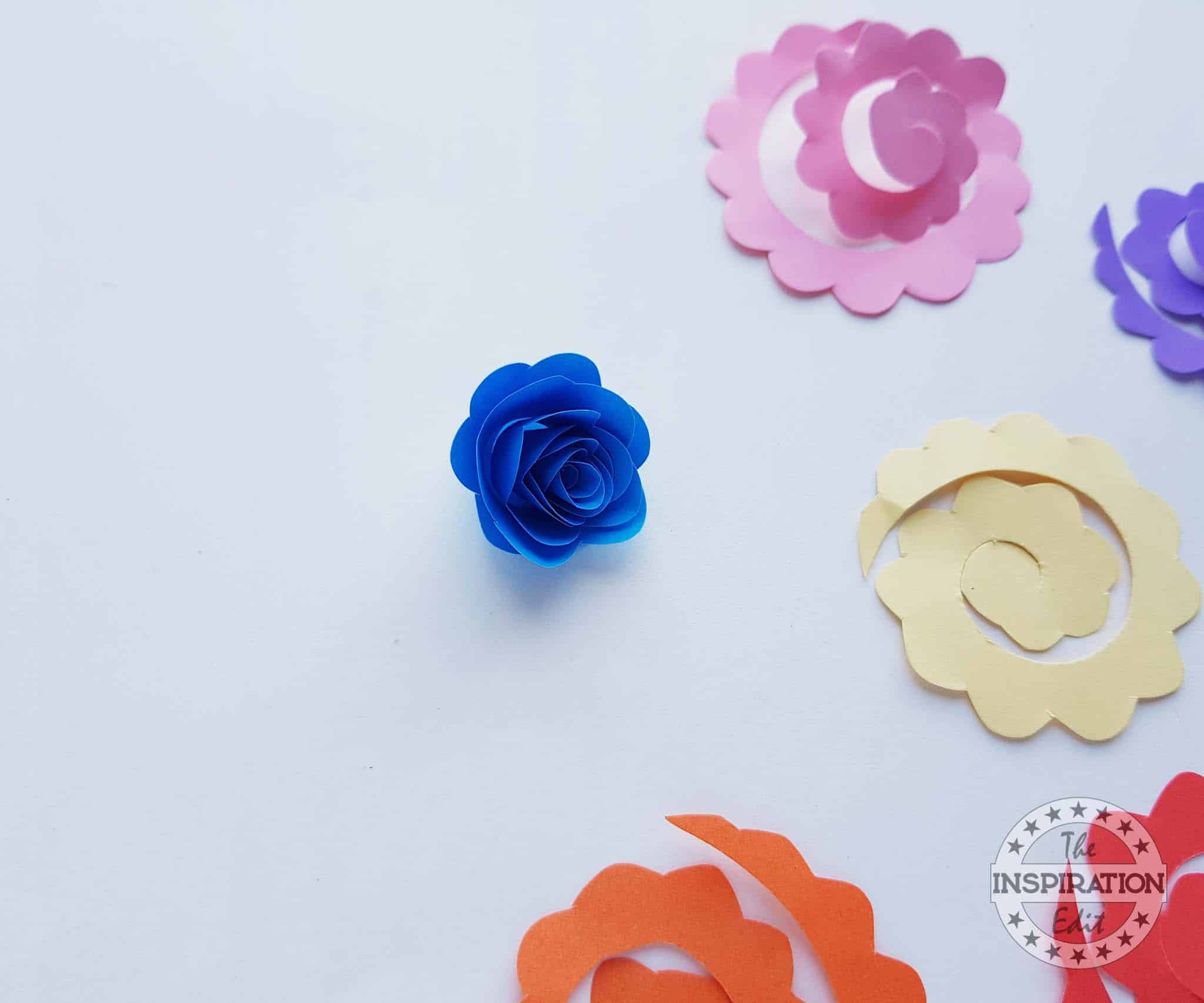 New Years Paper Wreath.