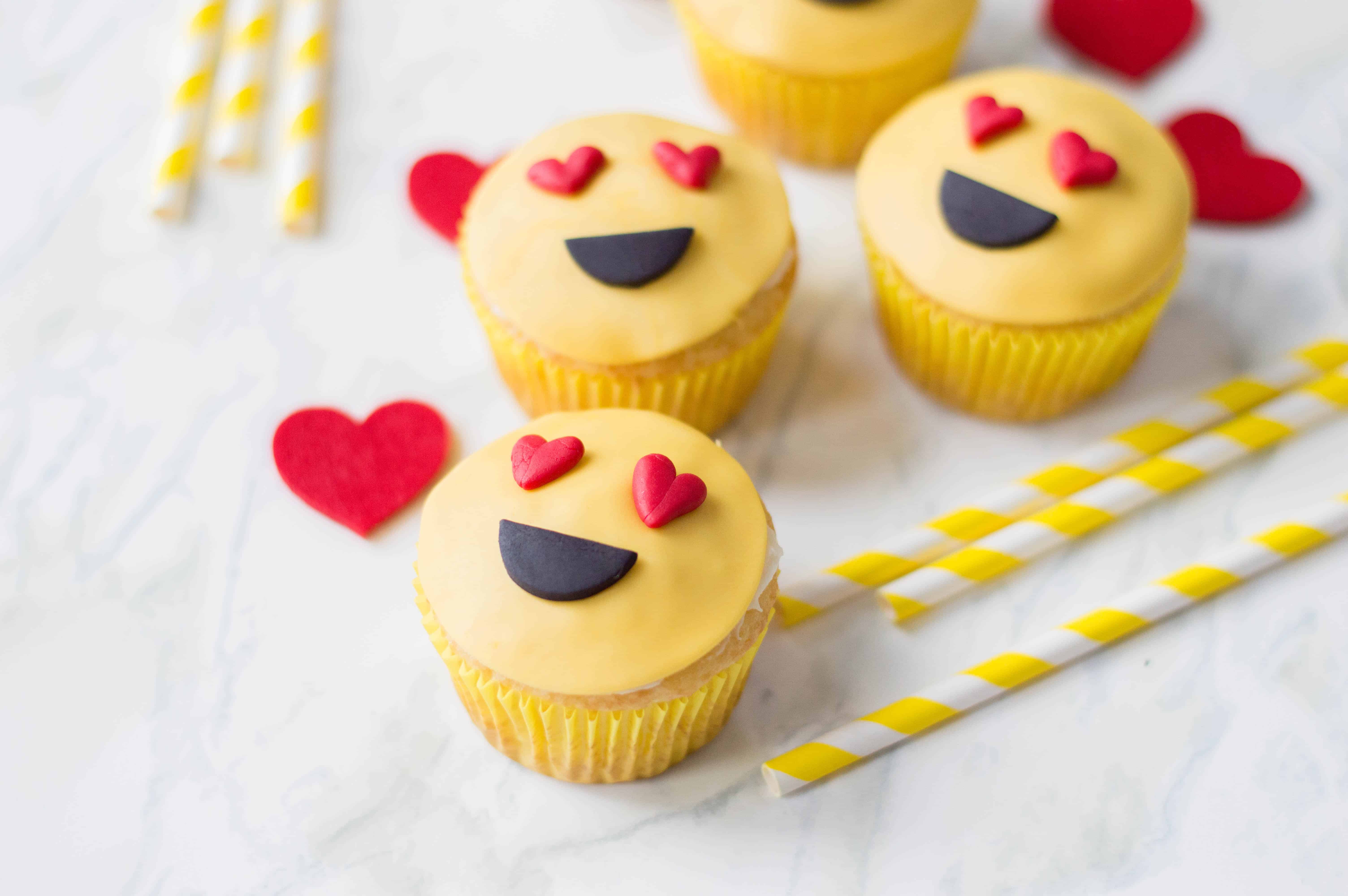 valentines emoji cupcakes recipe