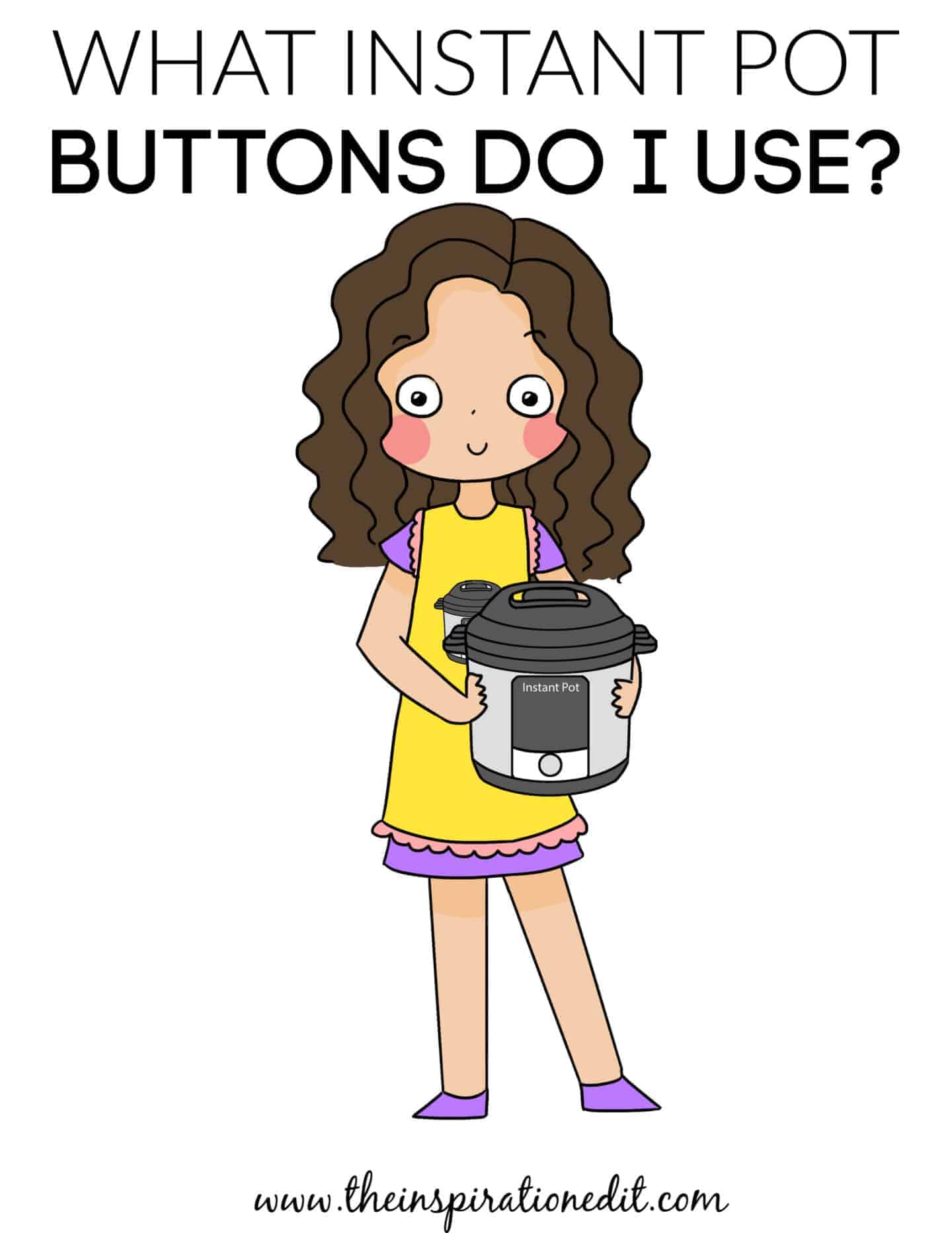 instant pot buttons