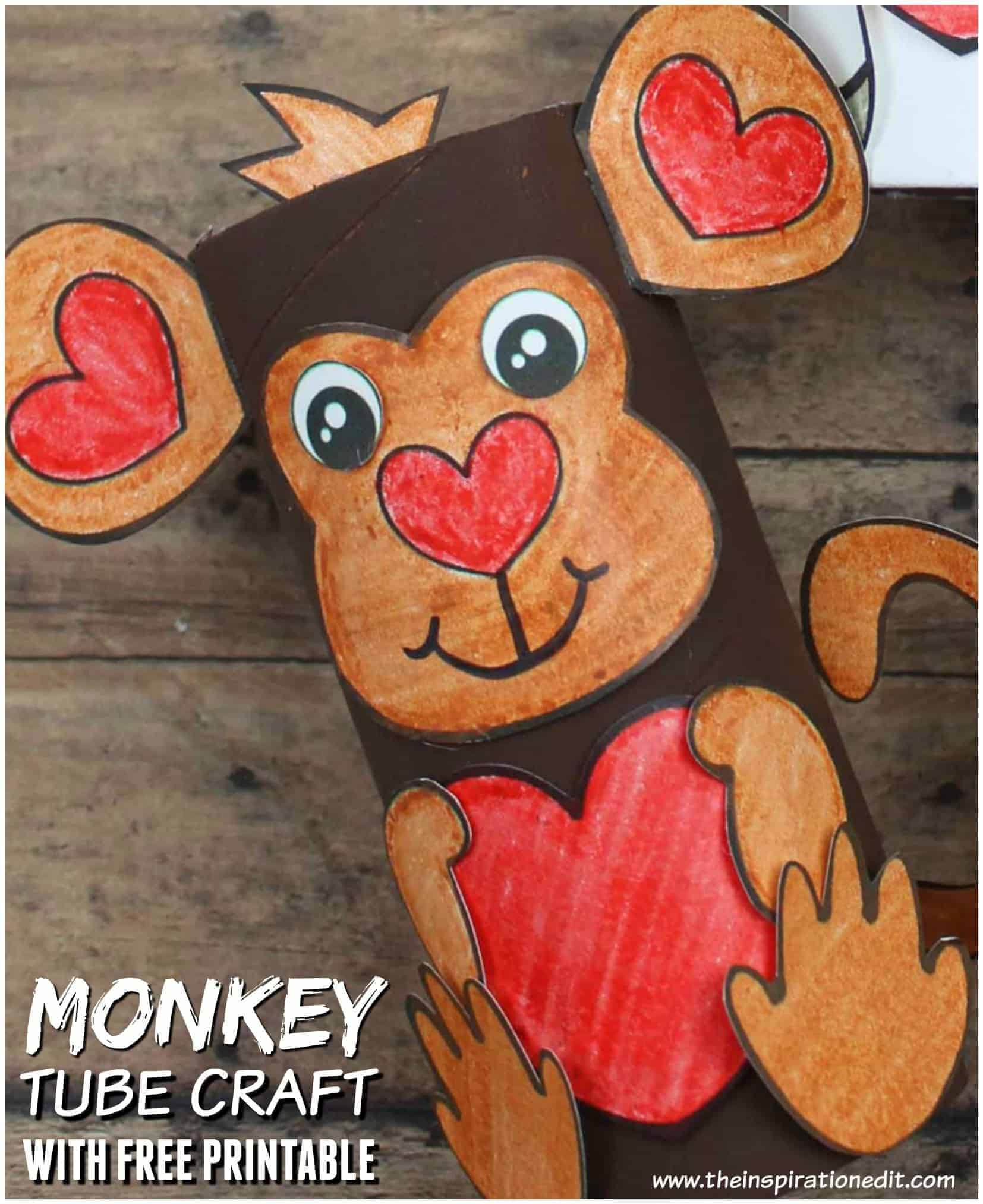 Toilet Tube Monkey.
