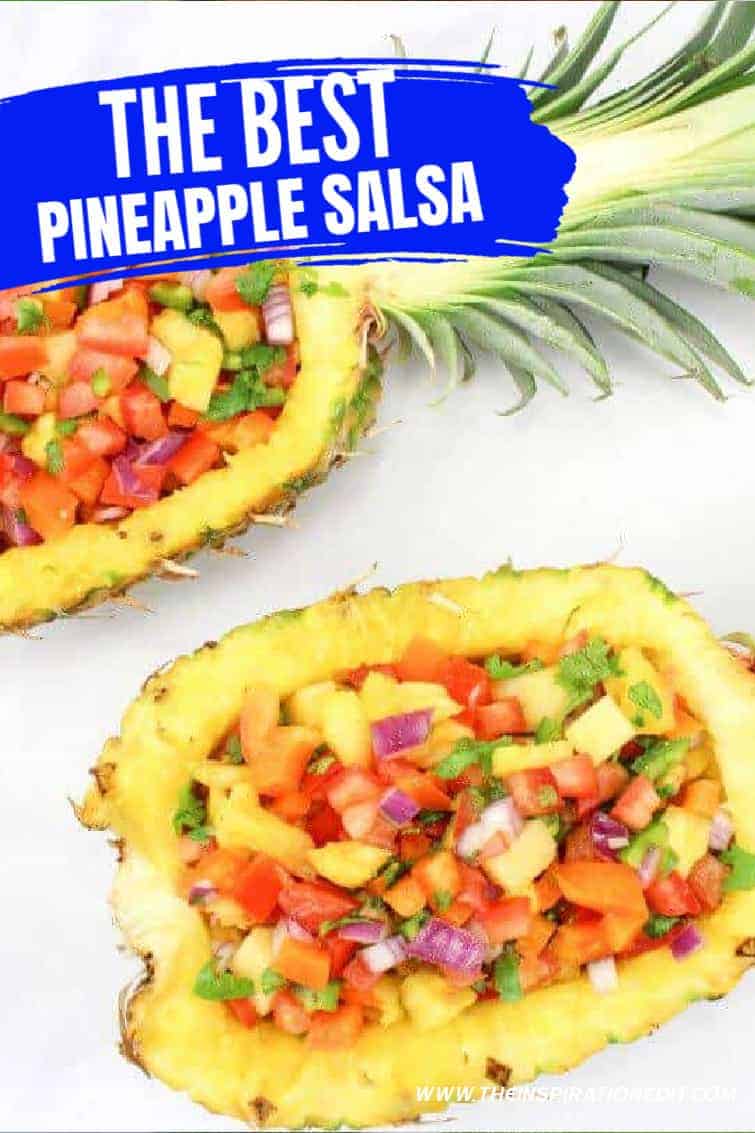 Weight Watchers Zero Point Pineapple Salsa · The
