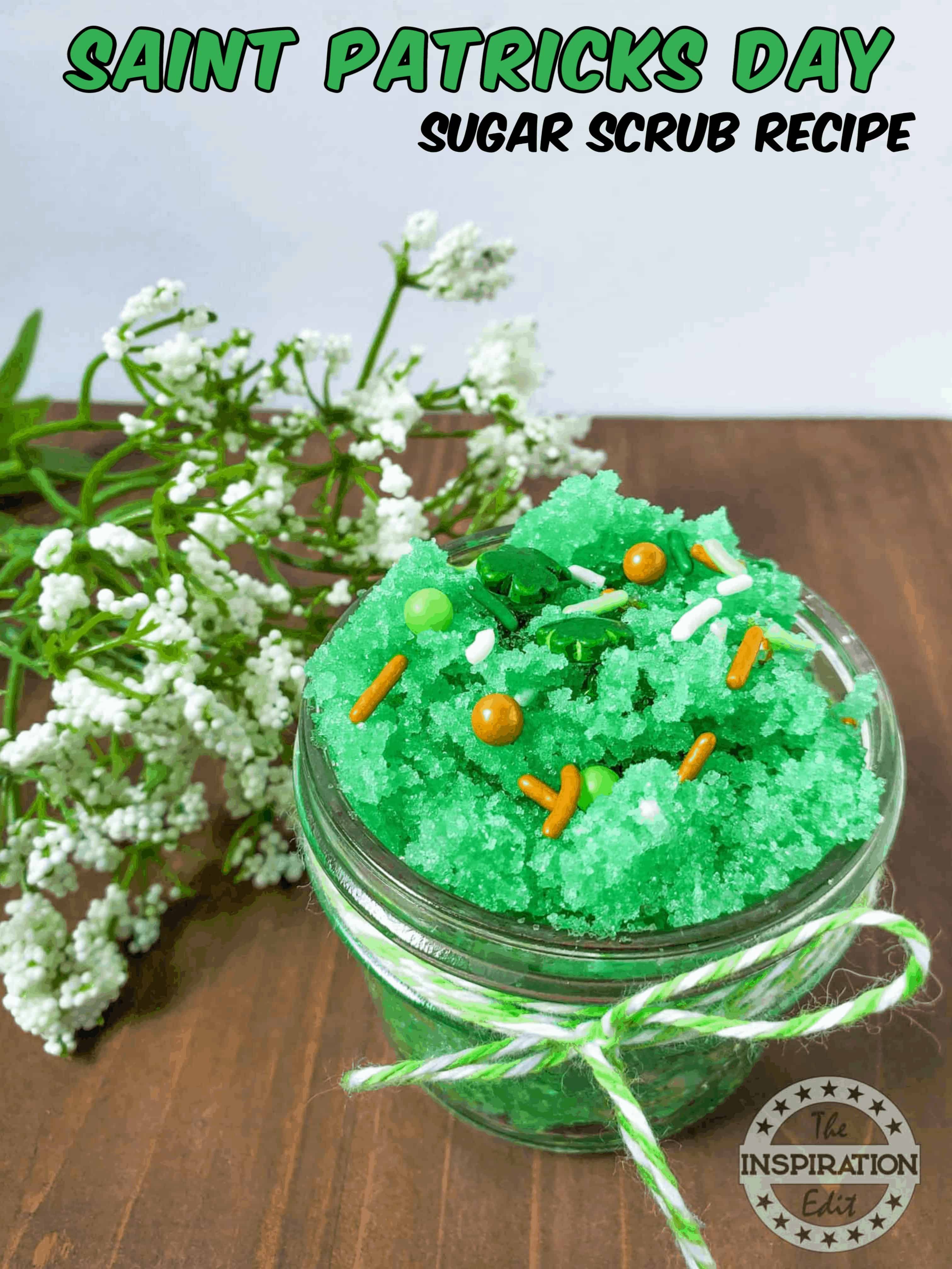 Saint Patrick's Day sugar scrub