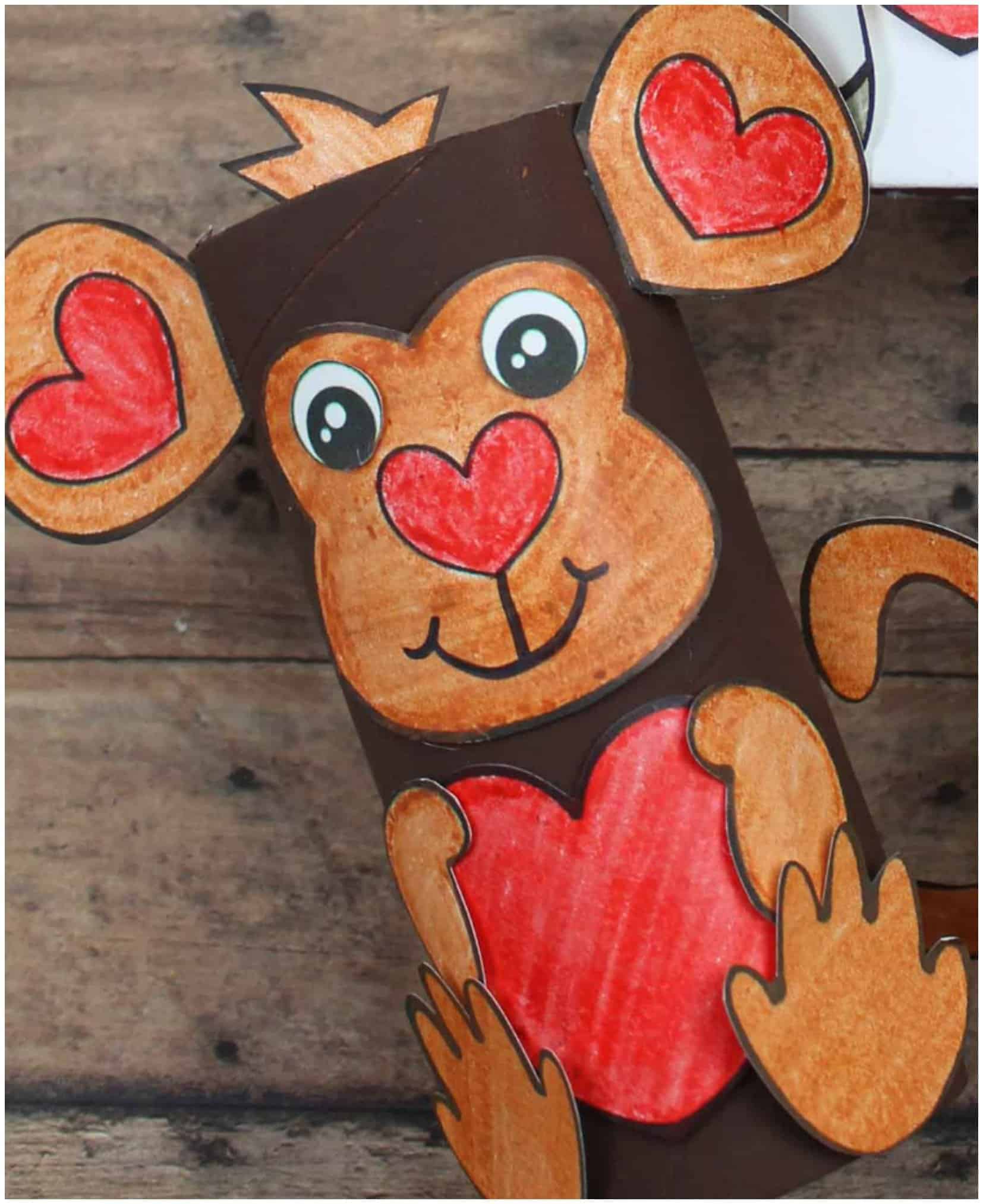 DIY Monkey Craft.