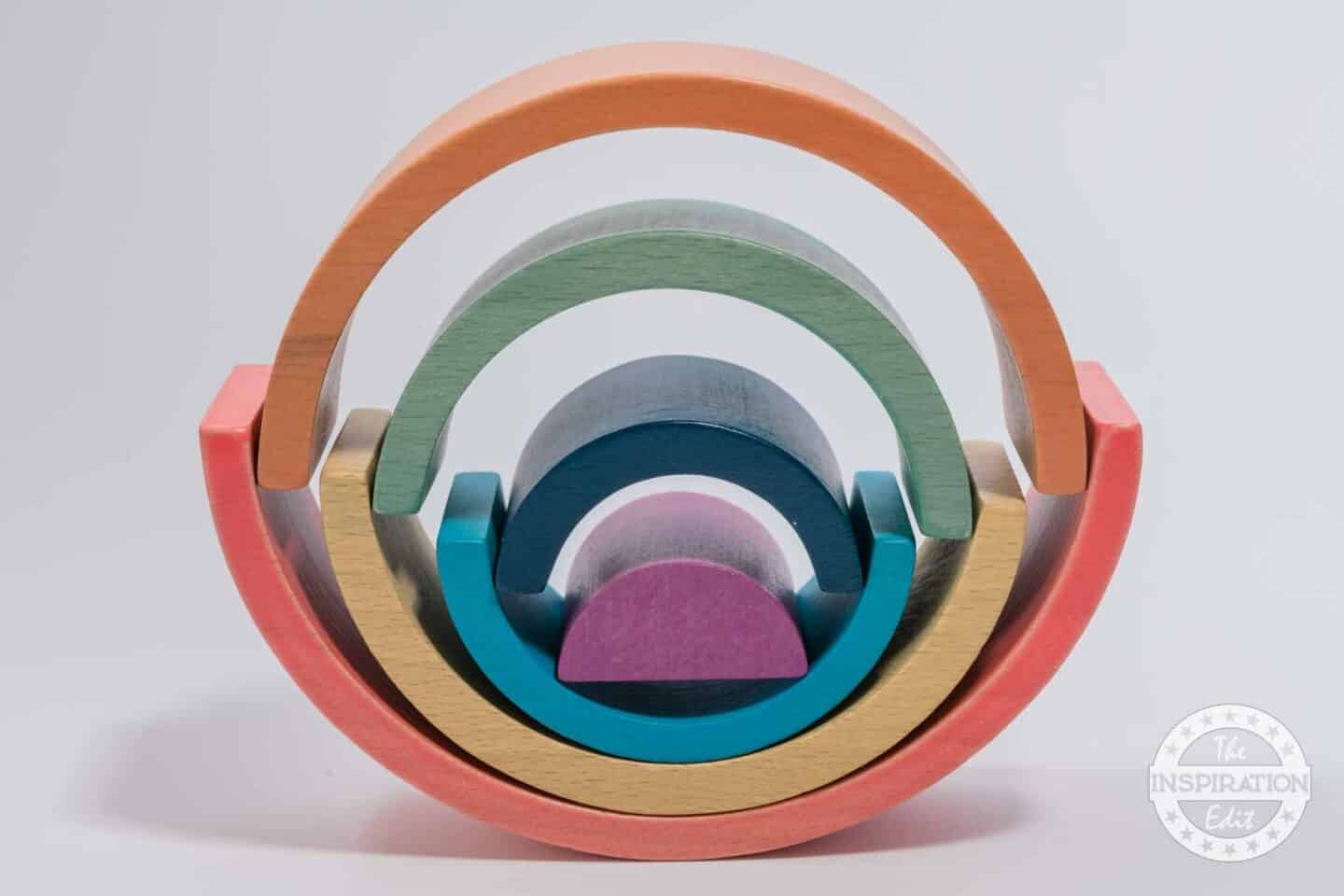 Tickit Rainbow Arches Stacking Eco Toy