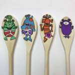 Aliens Love Underpants Story Spoons.
