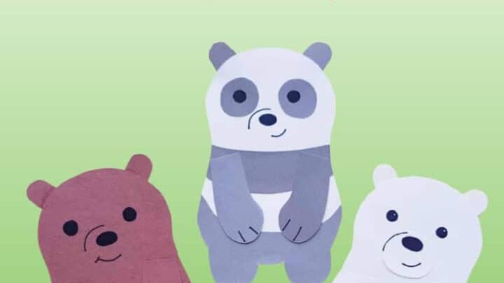 BARE BEAR BOOKMARKS