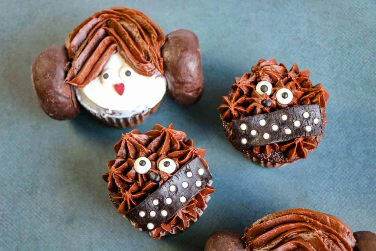 chewbacca cupcakes