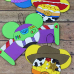 Buzz Light Year Toy Story Ornaments.