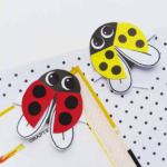Ladybug Corner Bookmarks.