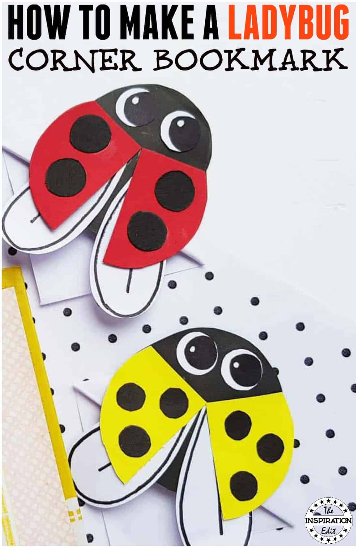 LADYBUG CORNER BOOKMARK